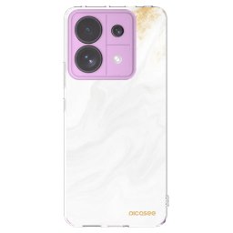 Átlátszó szilikon tok az alábbi mobiltelefonokra Xiaomi Redmi Note 13 Pro 5G - White