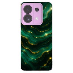 Átlátszó szilikon tok az alábbi mobiltelefonokra Xiaomi Redmi Note 13 Pro 5G - Emerald