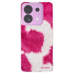 Átlátszó szilikon tok az alábbi mobiltelefonokra Xiaomi Redmi Note 13 Pro 5G - Pink Moo