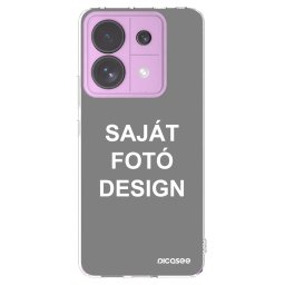 Átlátszó szilikon tok az alábbi mobiltelefonokra Xiaomi Redmi Note 13 Pro 5G - Saját fotó/motívum