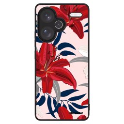 ULTIMATE CASE Xiaomi Redmi Note 13 Pro+ 5G - készülékre - Red Lily