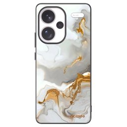 Fekete szilikon tok az alábbi mobiltelefonokra Xiaomi Redmi Note 13 Pro+ 5G - Her