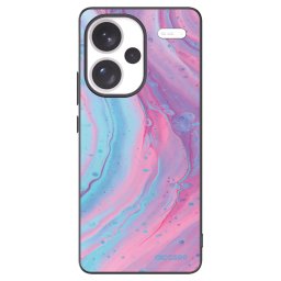 Fekete szilikon tok az alábbi mobiltelefonokra Xiaomi Redmi Note 13 Pro+ 5G - Pink liquid