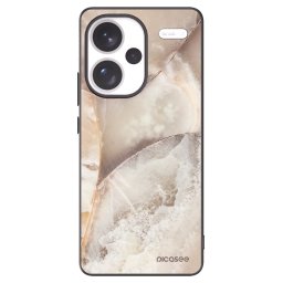 Fekete szilikon tok az alábbi mobiltelefonokra Xiaomi Redmi Note 13 Pro+ 5G - Cream marble