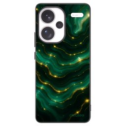 Fekete szilikon tok az alábbi mobiltelefonokra Xiaomi Redmi Note 13 Pro+ 5G - Emerald