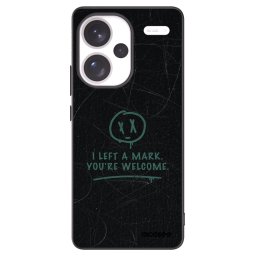 Fekete szilikon tok az alábbi mobiltelefonokra Xiaomi Redmi Note 13 Pro+ 5G - LEFT A MARK