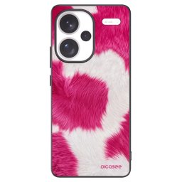 Fekete szilikon tok az alábbi mobiltelefonokra Xiaomi Redmi Note 13 Pro+ 5G - Pink Moo