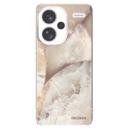 Átlátszó szilikon tok az alábbi mobiltelefonokra Xiaomi Redmi Note 13 Pro+ 5G - Cream marble