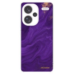 Átlátszó szilikon tok az alábbi mobiltelefonokra Xiaomi Redmi Note 13 Pro+ 5G - Purple