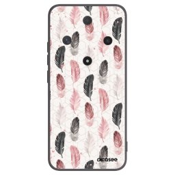 Fekete szilikon tok az alábbi mobiltelefonokra Honor Magic6 Lite 5G - Feather 2