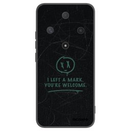 Fekete szilikon tok az alábbi mobiltelefonokra Honor Magic6 Lite 5G - LEFT A MARK