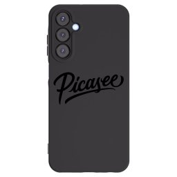Fekete szilikon tok az alábbi mobiltelefonokra Samsung Galaxy A25 A256B 5G - Picasee - old logo - black