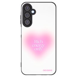 Fekete szilikon tok az alábbi mobiltelefonokra Samsung Galaxy A25 A256B 5G - Rich Energy