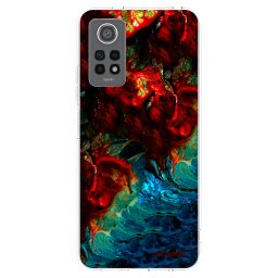 Átlátszó szilikon tok az alábbi mobiltelefonokra Xiaomi Redmi Note 12 Pro 4G - Universe