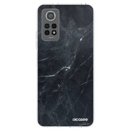 Átlátszó szilikon tok az alábbi mobiltelefonokra Xiaomi Redmi Note 12 Pro 4G - Black marble