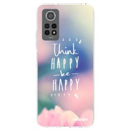 Átlátszó szilikon tok az alábbi mobiltelefonokra Xiaomi Redmi Note 12 Pro 4G - Think happy be happy
