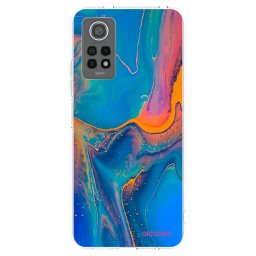 Átlátszó szilikon tok az alábbi mobiltelefonokra Xiaomi Redmi Note 12 Pro 4G - Rainbow