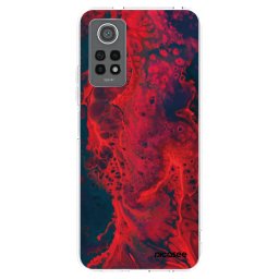Átlátszó szilikon tok az alábbi mobiltelefonokra Xiaomi Redmi Note 12 Pro 4G - Organic red