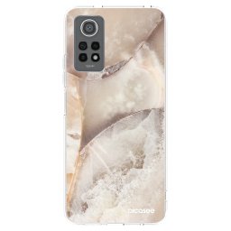 Átlátszó szilikon tok az alábbi mobiltelefonokra Xiaomi Redmi Note 12 Pro 4G - Cream marble