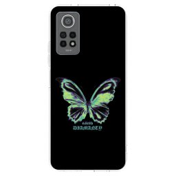 Átlátszó szilikon tok az alábbi mobiltelefonokra Xiaomi Redmi Note 12 Pro 4G - Diamanty Blue
