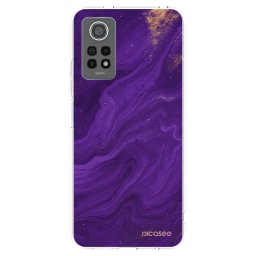 Átlátszó szilikon tok az alábbi mobiltelefonokra Xiaomi Redmi Note 12 Pro 4G - Purple