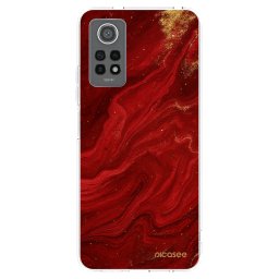 Átlátszó szilikon tok az alábbi mobiltelefonokra Xiaomi Redmi Note 12 Pro 4G - Red