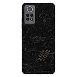 Átlátszó szilikon tok az alábbi mobiltelefonokra Xiaomi Redmi Note 12 Pro 4G - SCRATCH