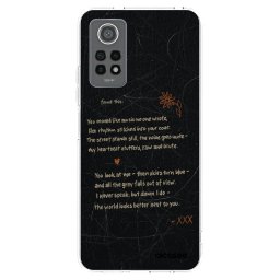 Átlátszó szilikon tok az alábbi mobiltelefonokra Xiaomi Redmi Note 12 Pro 4G - POET