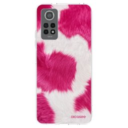 Átlátszó szilikon tok az alábbi mobiltelefonokra Xiaomi Redmi Note 12 Pro 4G - Pink Moo