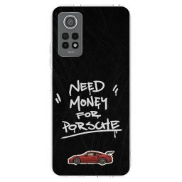 Átlátszó szilikon tok az alábbi mobiltelefonokra Xiaomi Redmi Note 12 Pro 4G - Dark Racer