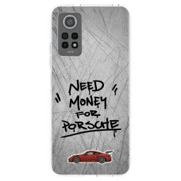 Átlátszó szilikon tok az alábbi mobiltelefonokra Xiaomi Redmi Note 12 Pro 4G - Grey Drift