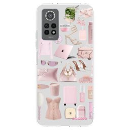 Átlátszó szilikon tok az alábbi mobiltelefonokra Xiaomi Redmi Note 12 Pro 4G - Glam Babe