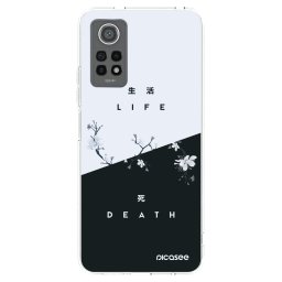 Átlátszó szilikon tok az alábbi mobiltelefonokra Xiaomi Redmi Note 12 Pro 4G - Life - Death