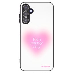 Fekete szilikon tok az alábbi mobiltelefonokra Samsung Galaxy A15 A156B 5G - Rich Energy