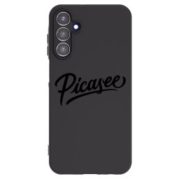 Fekete szilikon tok az alábbi mobiltelefonokra Samsung Galaxy A15 A156B 5G - Picasee - old logo - black