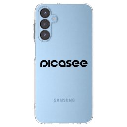 Átlátszó szilikon tok az alábbi mobiltelefonokra Samsung Galaxy A15 A156B 5G - Picasee - new logo - black