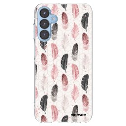 Átlátszó szilikon tok az alábbi mobiltelefonokra Samsung Galaxy A15 A156B 5G - Feather 2