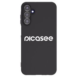 Fekete szilikon tok az alábbi mobiltelefonokra Samsung Galaxy A15 A155F 4G - Picasee - new logo - white