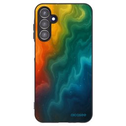 Fekete szilikon tok az alábbi mobiltelefonokra Samsung Galaxy A15 A155F 4G - Solar