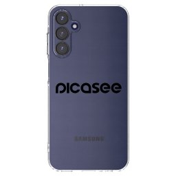 Átlátszó szilikon tok az alábbi mobiltelefonokra Samsung Galaxy A15 A155F 4G - Picasee - new logo - black