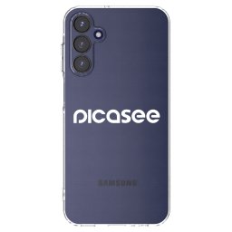 Átlátszó szilikon tok az alábbi mobiltelefonokra Samsung Galaxy A15 A155F 4G - Picasee - new logo - white