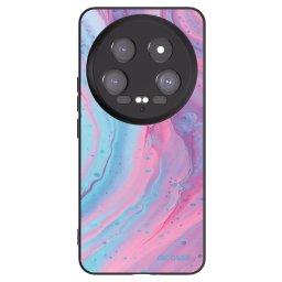 Fekete szilikon tok az alábbi mobiltelefonokra Xiaomi 14 Ultra - Pink liquid