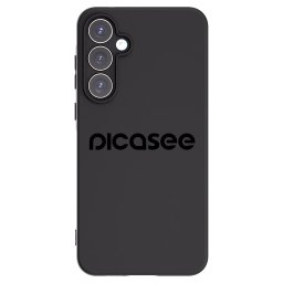 Fekete szilikon tok az alábbi mobiltelefonokra Samsung Galaxy A55 5G A556B - Picasee - new logo - black