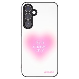 Fekete szilikon tok az alábbi mobiltelefonokra Samsung Galaxy A55 5G A556B - Rich Energy
