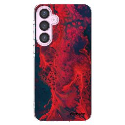 Átlátszó szilikon tok az alábbi mobiltelefonokra Samsung Galaxy A55 5G A556B - Organic red