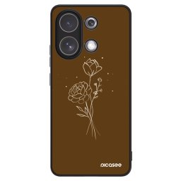 ULTIMATE CASE Xiaomi Redmi Note 13 4G - készülékre - Brown flowers