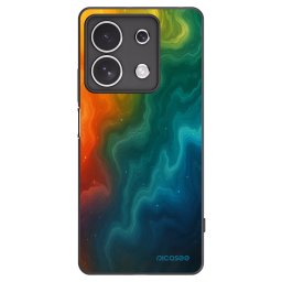 Fekete szilikon tok az alábbi mobiltelefonokra Xiaomi Redmi Note 13 4G - Solar