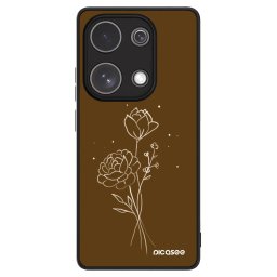 ULTIMATE CASE Xiaomi Redmi Note 13 Pro 4G - készülékre - Brown flowers