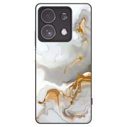 Fekete szilikon tok az alábbi mobiltelefonokra Xiaomi Redmi Note 13 Pro 4G - Her