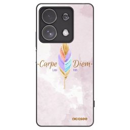 Fekete szilikon tok az alábbi mobiltelefonokra Xiaomi Redmi Note 13 Pro 4G - Carpe Diem